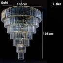 Axyaa Crystal Ice Bar Chandelier: Modern Wedding Stage Banquet Ceiling Pendant Lamp