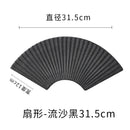 Axyaa Ceramic Tableware Set: Fan-Shaped and Irregular Sushi & Pastry Plates