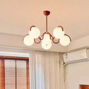 Axyaa Nordic Glass Ball Chandelier for Modern Living Room and Dining Space
