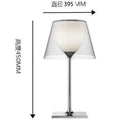 Axyaa Glass Floor Lamp LED Light Fixture for Living Room Bedroom Luxury Design