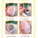 Axyaa Cute Fruits Ceramic Mugs 480ml