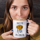 Axyaa Dogtor Ceramic Mug: Hospital Office Tea Cup Gift for Friends, Birthday.