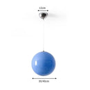 Axyaa Nordic Lollipop Glass Pendant Chandelier LED Light for Dining Bedroom Restaurant