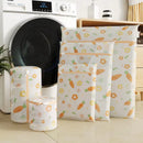 Axyaa Cartoon Print Wardrobe & Washing Machine Storage Bags, Set of 5