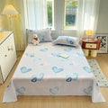 Axyaa Small Fresh Jet Cotton Sheet Single: Ideal for Student Dorms