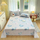 Axyaa Small Fresh Jet Cotton Sheet Single: Ideal for Student Dorms