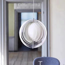 Axyaa Moon LED Chandelier: Nordic Design for Home, Restaurant, and Bar
