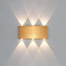 Axyaa Modern LED Wall Sconce - Aluminium Indoor Up and Down Wall Lights