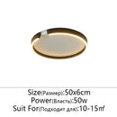 Axyaa Rose Gold LED Ceiling Light for Home Lighting in Living Room, Bedroom, Study Room