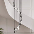 Axyaa Rotating Pendant Light for Staircase Villa Living Room Dining Room