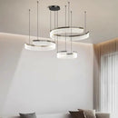 Axyaa LED Pendant Chandeliers for Modern Living Room & Dining Room Lighting