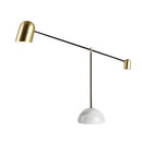 Axyaa Marble Base Adjustable Desk Lamp - Modern Design for Living Room, Study, Bedroom
