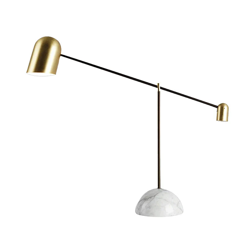 Axyaa Marble Base Adjustable Desk Lamp - Modern Design for Living Room, Study, Bedroom