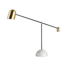 Axyaa Marble Base Adjustable Table Lamp for Living Room, Study, Bedroom - Modern Designer Light