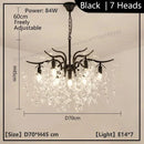 Axyaa Crystal Pendant Light: Modern Luxury Minimalist Design for Home Décor.