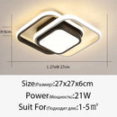 Axyaa Modern Nordic LED Ceiling Light for Home Indoor Lighting