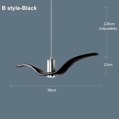 Axyaa Bird LED Pendant Chandelier for Living Room, Bedroom, Bar Lighting