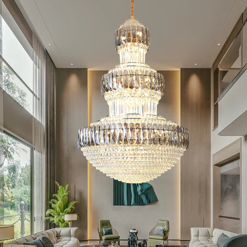 Axyaa Crystal Chandelier for Luxury Villas, Hotels & Restaurants