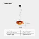 Axyaa Nordic Glass LED Pendant Lights Industrial Chandelier for Home Decor