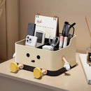 Axyaa Desktop Storage Organizer Box with Multigrids for Living Room & Bedroom