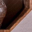 Axya Solid Wood Chinese Wall Display Shelf Zen Shelf for Living Room