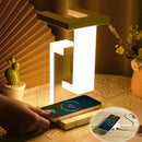 Axyaa LED Anti-gravity Night Light Desk Lamp with Wireless Charger