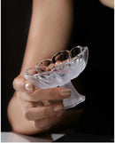 Axyaa Cloud High Dessert Plate, Shousi Tea Pastry Plate, Crystal Glass Plate