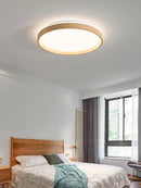 Axyaa LED Round Ceiling Lamp: Modern, Simple, & Stylish for Bedroom, Study, Balcony & Living Room