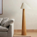 Wabi Sabi Wood Grain Floor Lamp by Axyaa - LED Standing Lamp