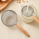 Axyaa Stainless Steel Flour Sieve Fine Mesh Strainer Colander Pastry Baking Tools