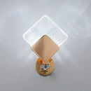 Axyaa Acrylic Wall Lamp LED Light Luxury Bedroom Decor Bedside Lighting