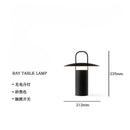 Axyaa Portable Hand-held Table Lamp Touch Dimming Switch Black/Green USB Charging
