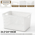 Axyaa Plastic Stackable Storage Baskets for Home Organization