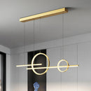 Axyaa Modern Chandelier Pendant for Dining Room - Indoor Hanging Ceiling Lamp