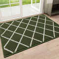 Axyaa Low-Profile Indoor Doormat Washable Absorbent Resist Dirt Non Slip Entryway Mats