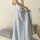 Axyaa Brand Color-Woven Jacquard Tencel Cotton Summer Cooling Blanket