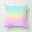 Gradient Ice Cream Color Polyester Pillow Cover by Axyaa - 45x45CM