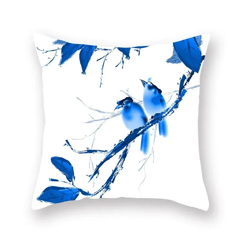 Geometric Mandala Flower Print Pillowcase for Home Decor by Axyaa