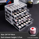 Axyaa Nail Art Storage Box Drawer Organizer for Nail Decoration & Polish