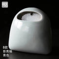 Ceramic Hanging Vase Wall Decoration Flower Pot for Japanese Flower Arrangement by Axyaa