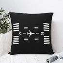 Axyaa Pilot Print Sofa Cushion Cover - Home Party Car Bed Decor