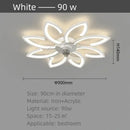 Axyaa Swivel Ceiling Fan Light: Creative Ultra-Thin Home Lighting