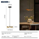Axyaa Retro Wood Staircase Island Pendant Light