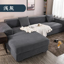 Axyaa Thick Elastic Polar Fleece Sofa Cover for 1/2/3/4 Seater L-shaped Corner Sofa