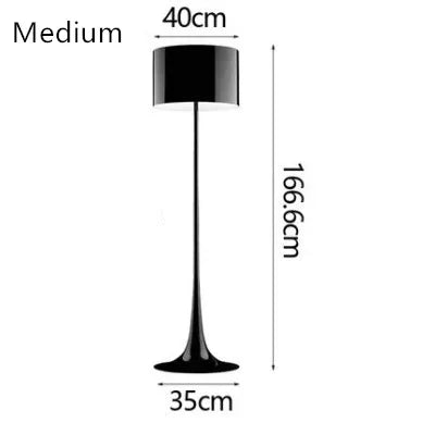 Axyaa Nordic Minimalist LED Floor Lamp for Living Room, Bedroom & Study