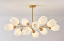 Axyaa Light Luxury Chandelier for Living Room Dining Master Bedroom, High-end Ceiling Lamp