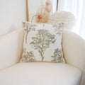Axyaa Velvet Pillowcase: Chinese Ancient Style Retro Sofa Decor Cushion Cover