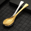 Axyaa Fish Tail Handle Soup Spoon Stainless Steel Ladle for Kitchen Cooking