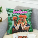 Axyaa Decorative Pillow Covers 40x40 50x50 45*45 - Ice Spice Design for Bed & Sofa