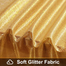Axyaa Gold Glitter Table Cloth for Party, Wedding, Birthday, Banquet